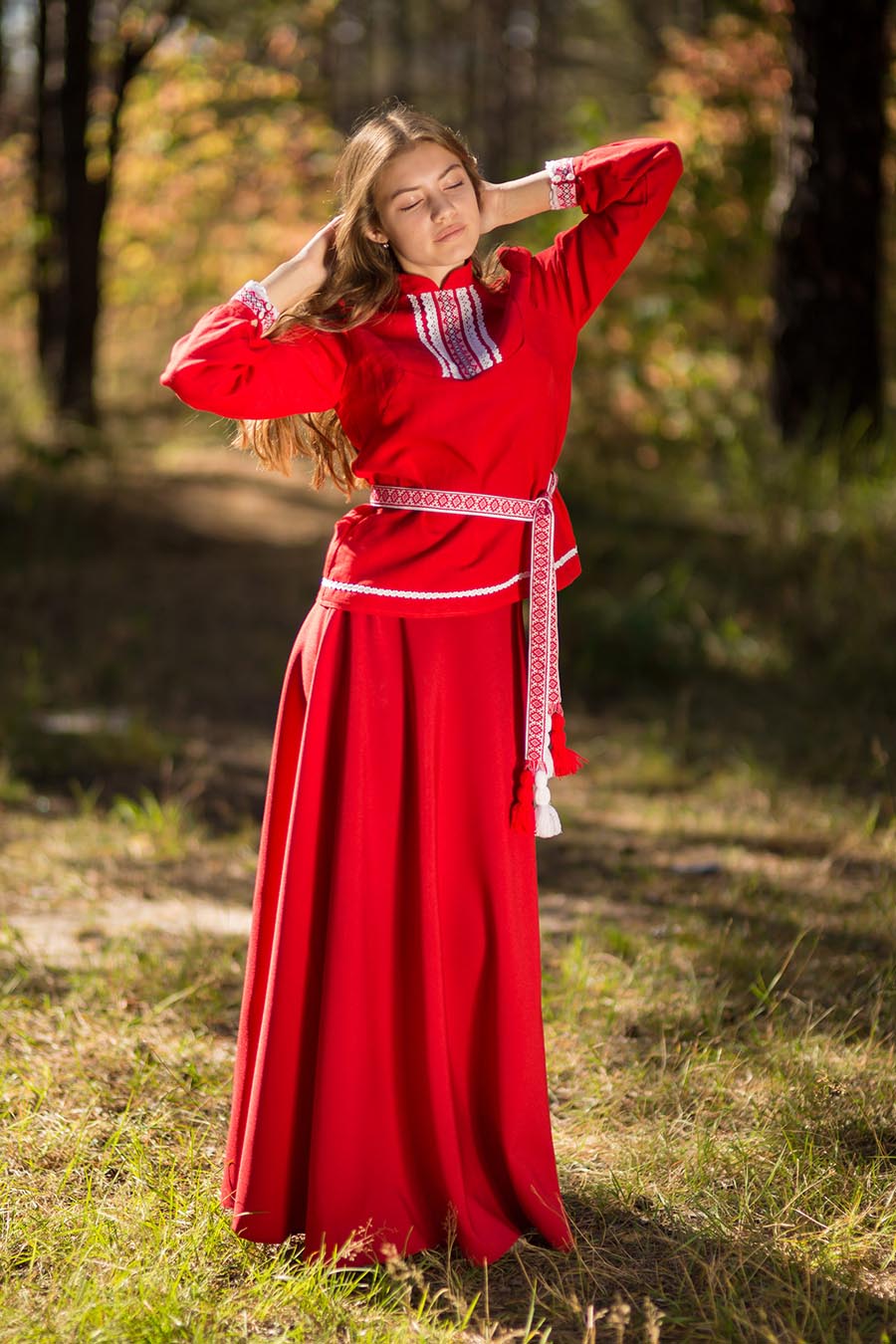 Underwear Women in Slavic costumes in Mersin