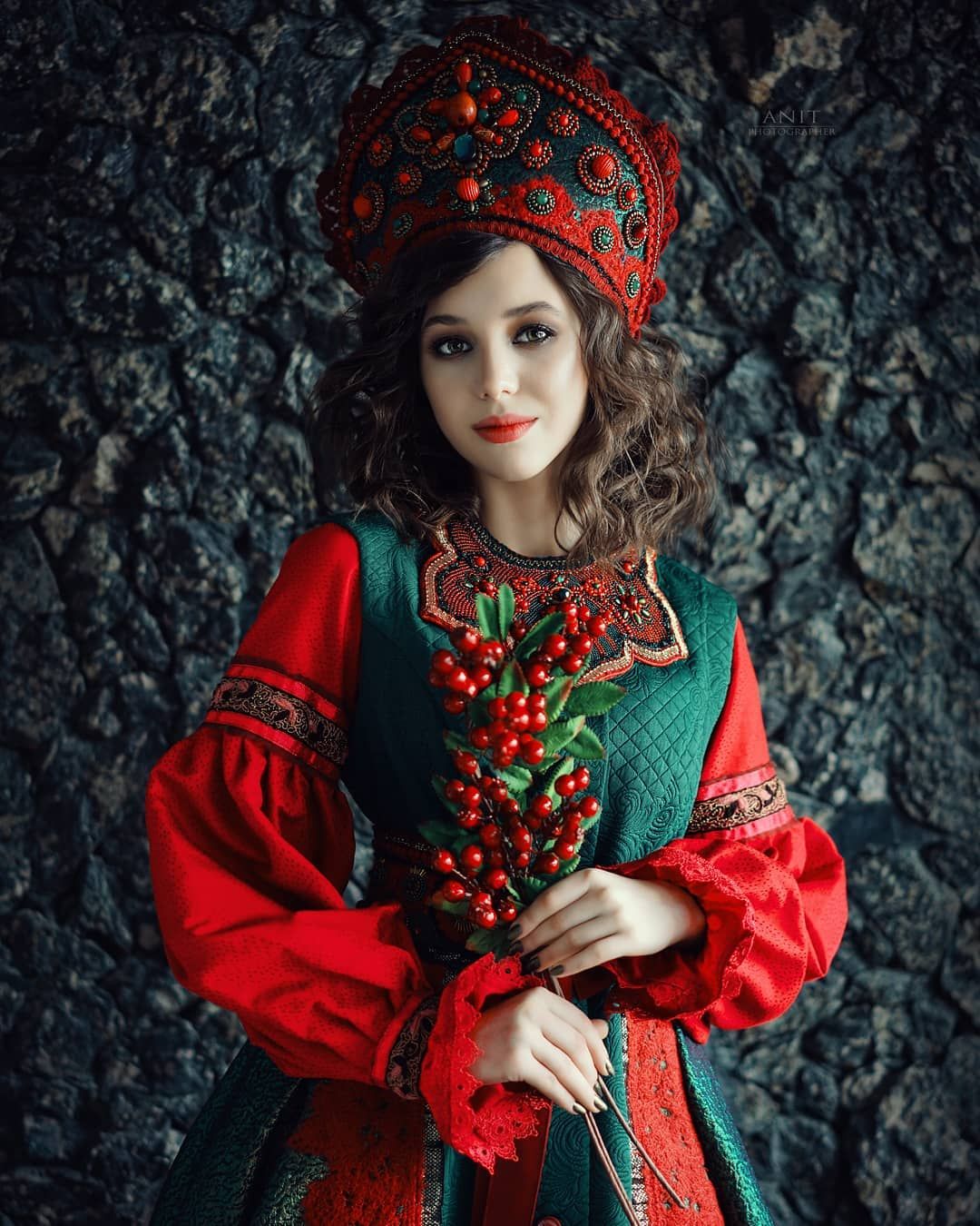 Nude girl Women in Slavic costumes in Mersin
